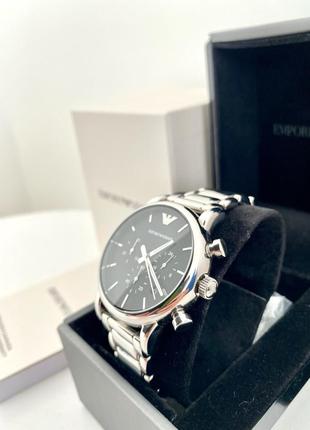 Emporio armani ar1853 мужские брендовые наручные часы хронограф армани оригинал на подарок мужу подарок парню4 фото