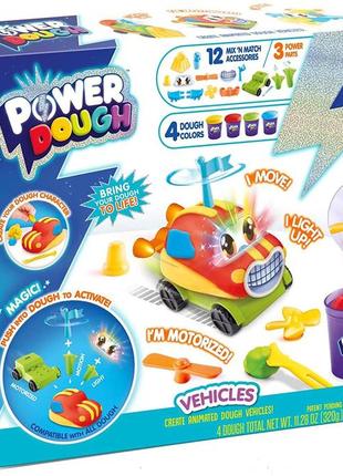 Интерактивный пластилин canal toys power dough электрические машины (b07f6r5vbt)