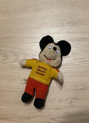 Вінтажна м‘яка іграшка 1983 mickey mouse disney