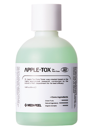 Пилинг-тонер с ферментированными экстрактами medi-peel dr.apple-tox pore toner