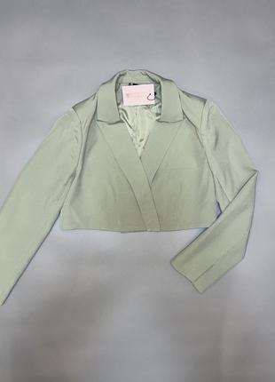Піджак м‘ятного кольору, сток
