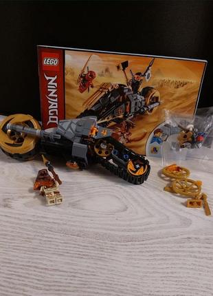 Lego ninjago раллийный мотоцикл коула