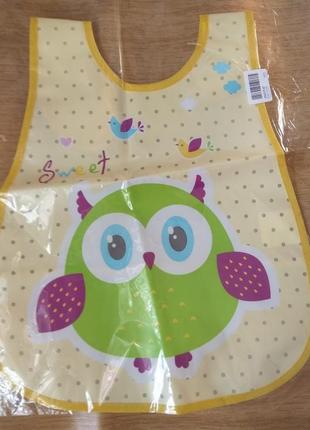 Клеенчатые нагрудники/слюнявчики