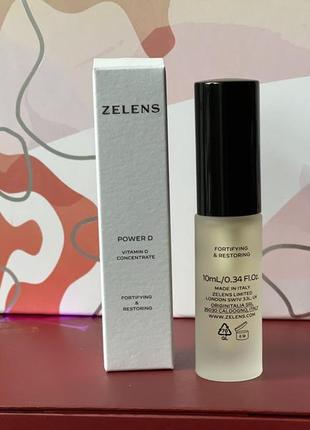 Восстанавливающая сыворотка концентрат люкс класса zelens power d concentrate