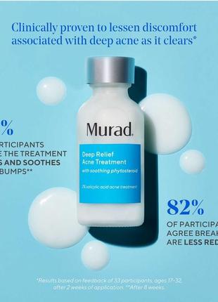 Сироватка для лікування акне murad deep relief acne treatment with salicylic acid2 фото