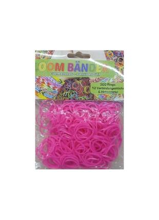 Набір 200 шт резинок для плетіння браслетів  fashion loom bands set