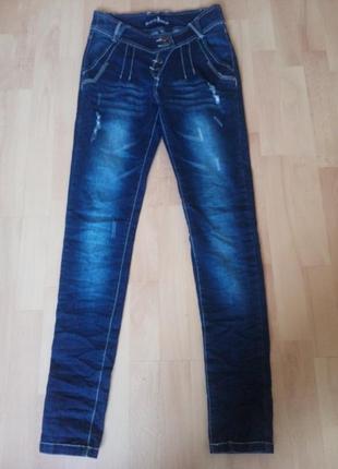 Джинси стрейч blak denim 26/s, наш 40-42
