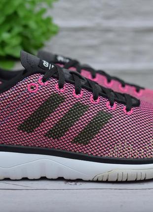 38 размер. розовые женские кроссовки adidas cloudfoam super flex. оригинал