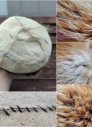 Ексклюзивна шапка з натурального хутра лисиці10 фото