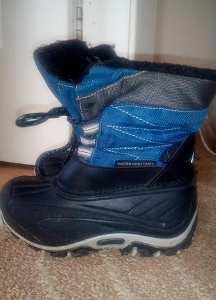 Итальянские зимние сапожки 25-26 раз.