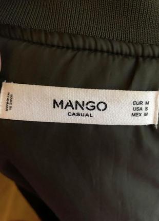 Бомбер mango5 фото