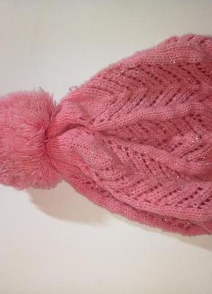 Осіння модна дитяча шапочка