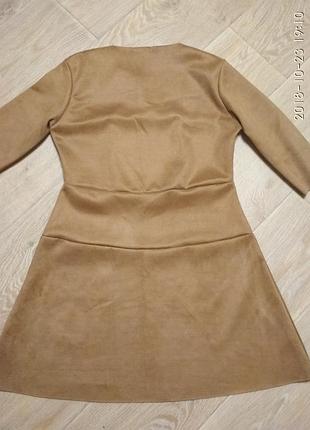 Сукня під замшу 4