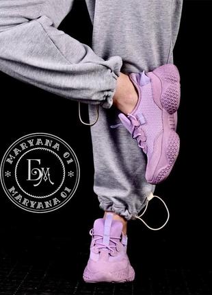 Жіночі кросівки adidas yeezy spiy-550 / лавандові6 фото