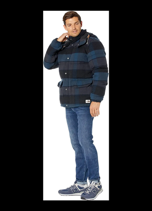 Брендовая фирменная шерстяная зимняя куртка натуральный пуховик the north face sierra down jacket,оригинал из сша,новая с бирками, размер l.3 фото
