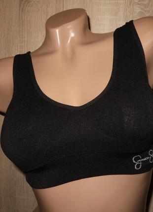 Топ бюстгальтер чорний jessica simpson р-р s