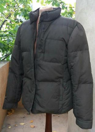 Куртка-пуховик женская цвета хаки l.o.g.g.