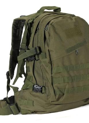 Тактический рюкзак b01 на 40 л / военный рюкзак с системой molle олива (123461242)4 фото