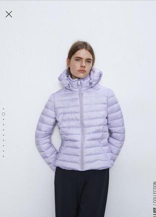 Zara жіноча дута куртка р. xl оригінал10 фото
