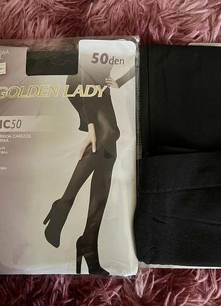 Колготки із щільної мікрофібри golden lady 50 den