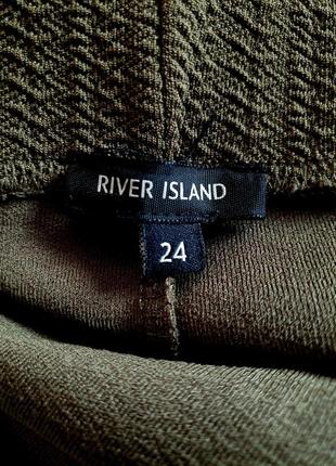 Новая текстурированная стречевая миди юбка карандаш на комфортной талии river island 24-26 uk