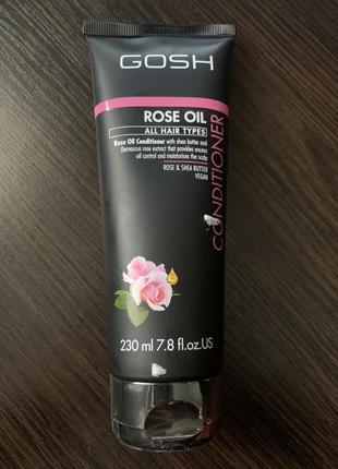 Кондиционер для волос с розовым маслом gosh rose oil
