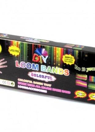 Набір для плетіння браслетів з гумок з аксесуарами fashion loom bands set1 фото