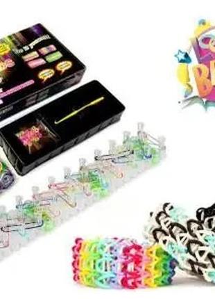 Набір для плетіння браслетів з гумок з аксесуарами fashion loom bands set2 фото