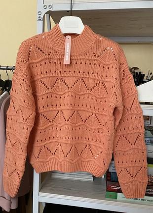 В’язаний светр tally weijl джемпер узор оверсайз
