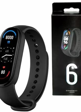 Фітнес браслет smart mi band m6 з вимірюванням кисню та тиску. більше 10 функцій