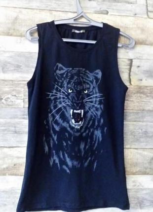 Майка с тигром pieces, m, 10, 38