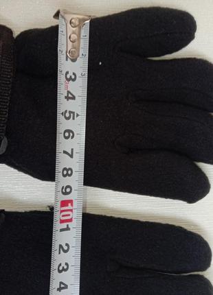 Подвійний фліс, теплі, перчатки рукавички для дітей 7-8-9 років8 фото