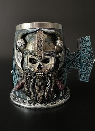 Кухоль вікінг — "viking cup" — 600 мл2 фото