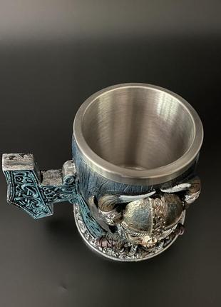 Кухоль вікінг — "viking cup" — 600 мл5 фото