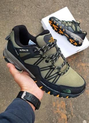 Термо кросівки the north face ultra 111 olive black2 фото