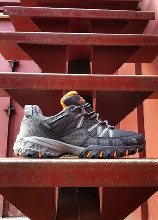 Термо кросівки the north face ultra 111 gray orange10 фото