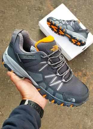 Термо кросівки the north face ultra 111 gray orange3 фото