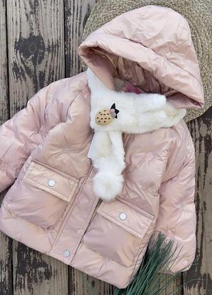 Стильна зимова куртка для дівчаток 🌺❄️
