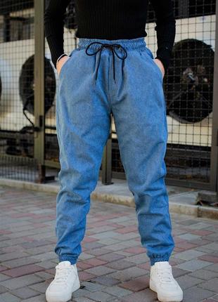 Теплі джинси without jogger blue woman 8048891