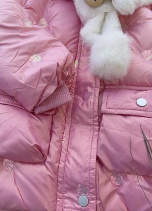 Тепла, якісна та зручна зимова куртка виробництва китай🌺🌺5 фото