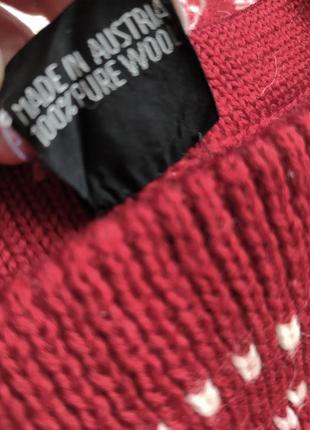 Bergland теплый шерстяной свитер винтаж.австрия5 фото