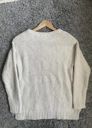 Теплий в’язаний светр у скандинавському стилі6 фото
