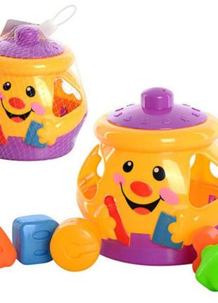 Сортер горщик розвиваюча іграшка для малюків