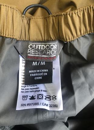 Трекінгові водонепроникні штани gore-tex®  outdoor research foray pants оригінал8 фото