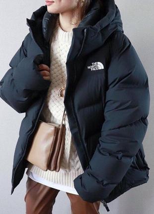 Тёплая куртка,зимняя куртка,куртка свободного кроя,куртка the north face,дутая куртка,куртка с капюшоном,куртка oversize,осенняя куртка