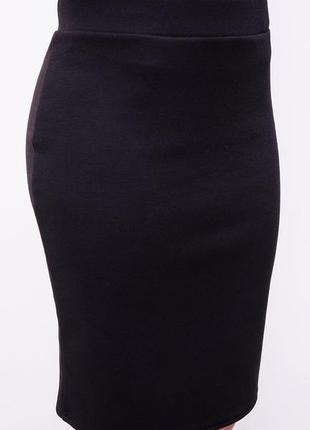 Классическая женская юбка карандаш из французского трикотажа