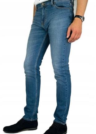 Мужские джинсы rider slim broken blue lee оригинал