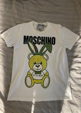 Футболка moschino