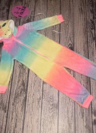 Теплый человечек primark для девочки 3-4 года, 98-104 см