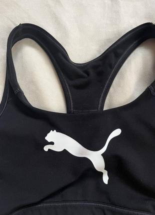 Чорний спортивний топ від puma  , топ для спорту2 фото